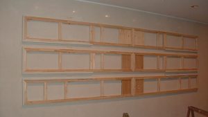 Cornice vetro invisibile - Fase iniziale
